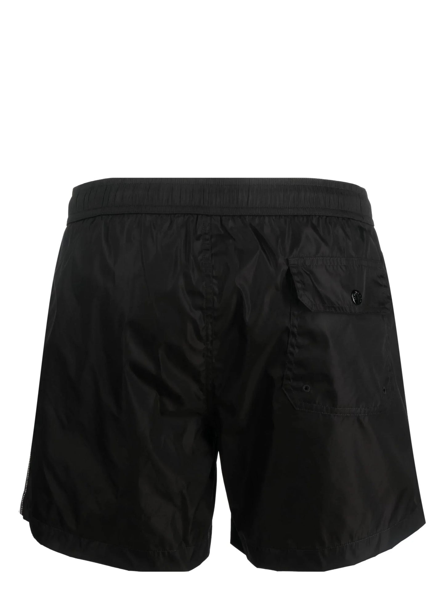 logo patch swim shorts