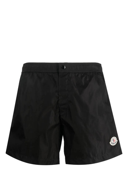 Logo Patch Swim Shorts