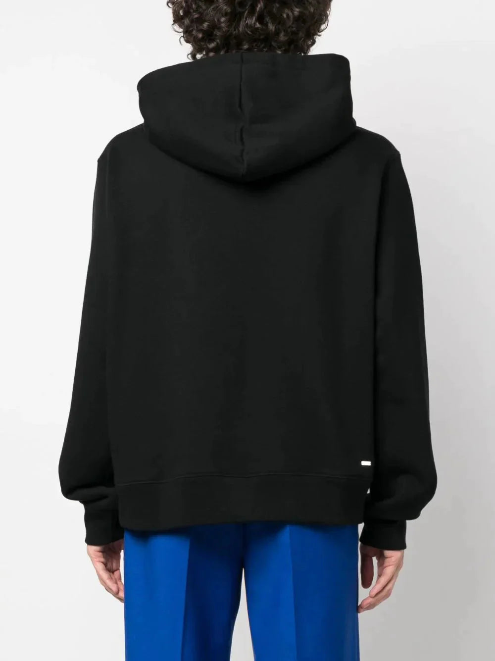 m.a. bar logo print hoodie by amiri - bottegalusso: premier destination for modern luxury menswear