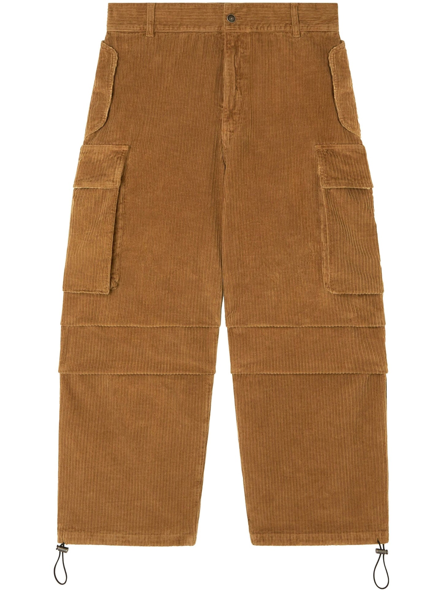 velvet corduroy cargo pants by alanui - bottegalusso: premier destination for modern luxury menswear