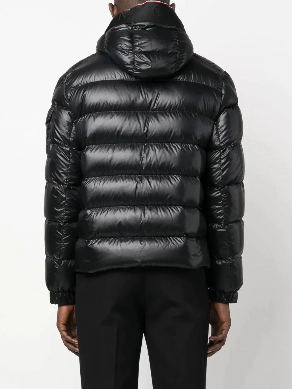 pavin jacket in a versatile black by moncler - bottegalusso: premier destination for modern luxury menswear