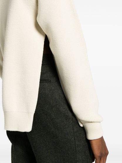 Roll Neck Wool Jumper by Jil Sander - bottegalusso: Premier Destination for Modern Luxury Menswear