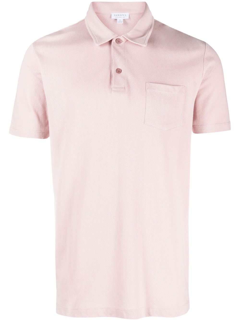 riviera cotton polo shirt by sunspel - bottegalusso: premier destination for modern luxury menswear