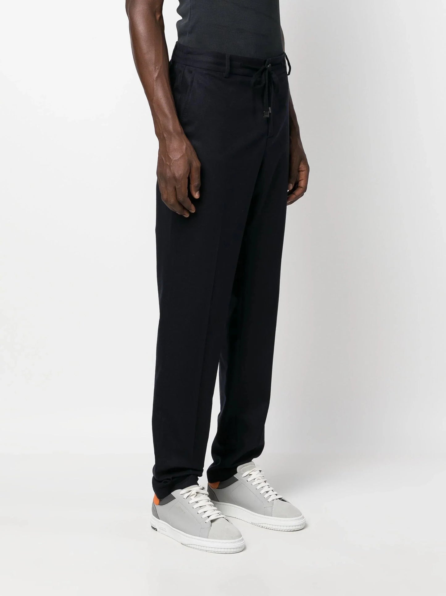 tapered leg jogger pants by peserico - bottegalusso: premier destination for modern luxury menswear