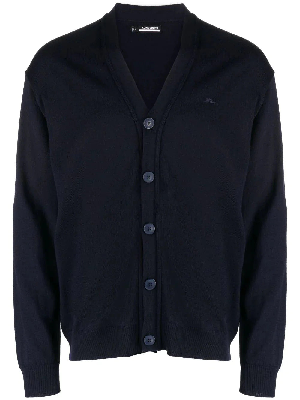 lucas merino wool knitted cardigan by j.lindeberg - bottegalusso: premier destination for modern luxury menswear