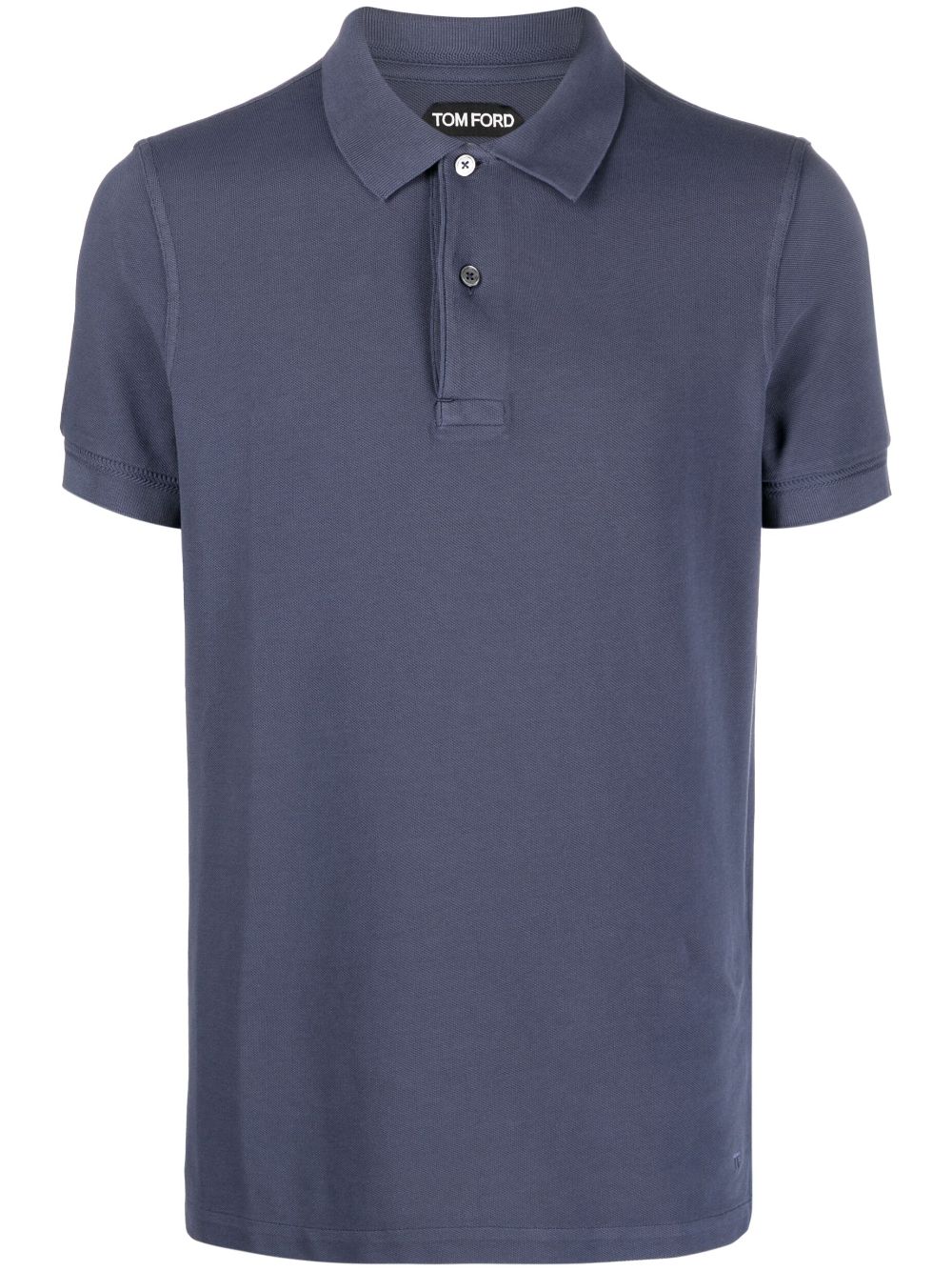 short sleeved cotton polo shirt by tom ford - bottegalusso: premier destination for modern luxury menswear