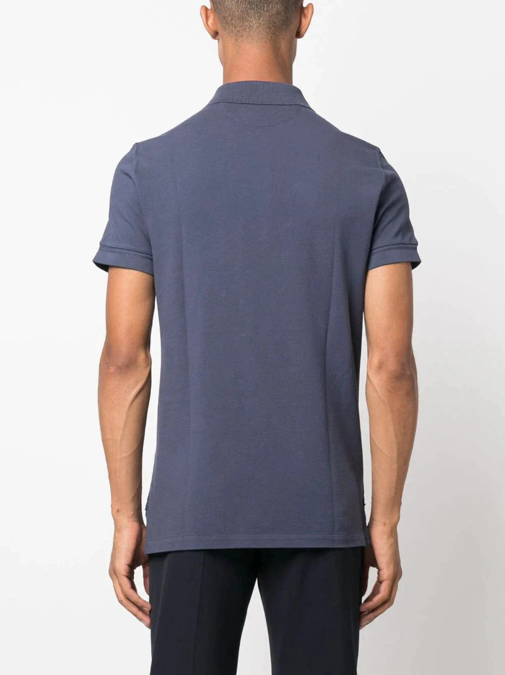 short sleeved cotton polo shirt by tom ford - bottegalusso: premier destination for modern luxury menswear