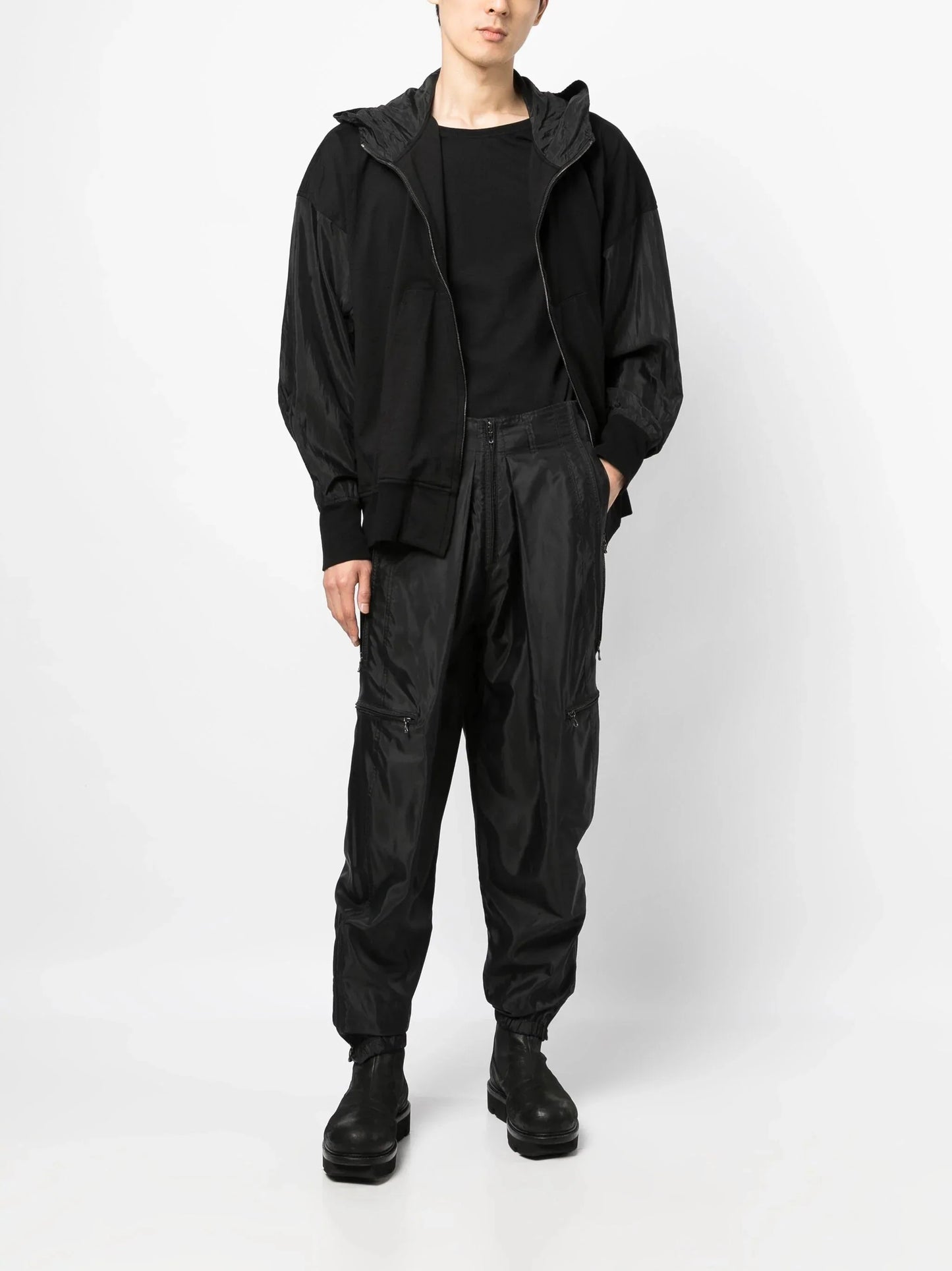 tapered flight pants by julius - bottegalusso: premier destination for modern luxury menswear