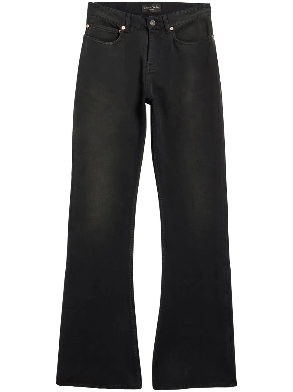 mid rise wide leg jeans by balenciaga - bottegalusso: premier destination for modern luxury menswear