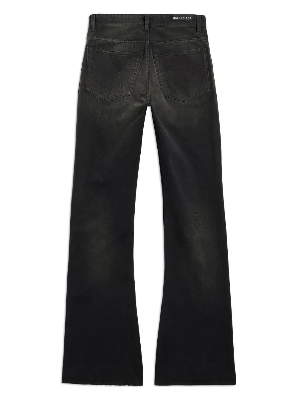 mid rise wide leg jeans by balenciaga - bottegalusso: premier destination for modern luxury menswear