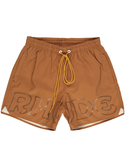 Logo Print Swim Shorts