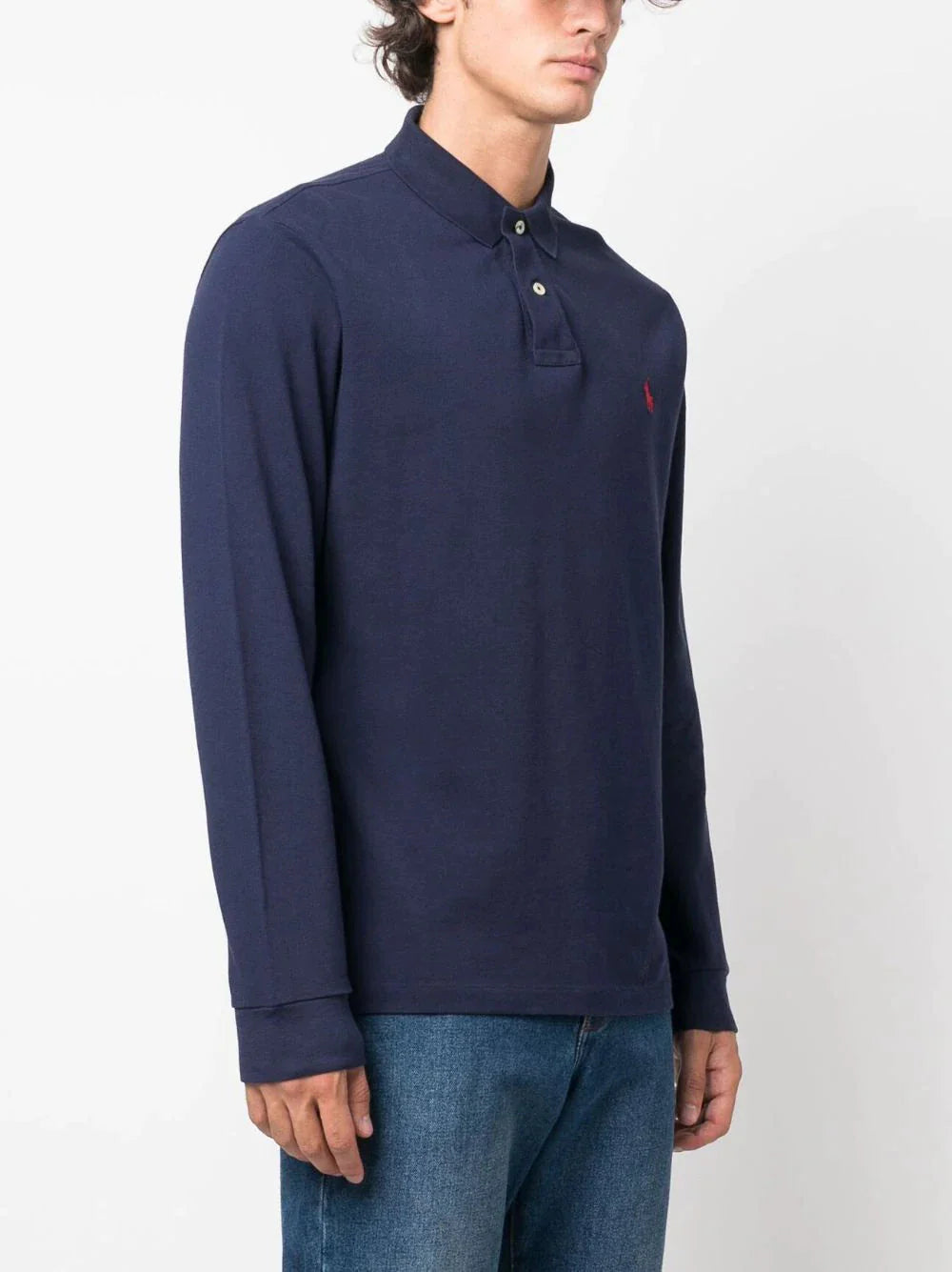 polo pony logo embroidered sweatshirt by ralph lauren - bottegalusso: premier destination for modern luxury menswear