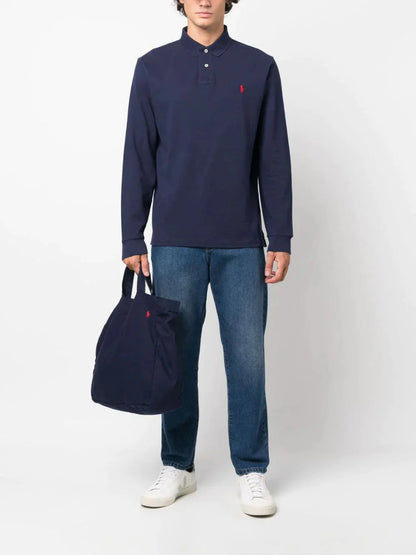 Polo Pony Logo Embroidered Sweatshirt by Ralph Lauren - bottegalusso: Premier Destination for Modern Luxury Menswear