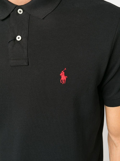 Polo Pony Embroidered Cotton Polo Shirt by Ralph Lauren - bottegalusso: Premier Destination for Modern Luxury Menswear