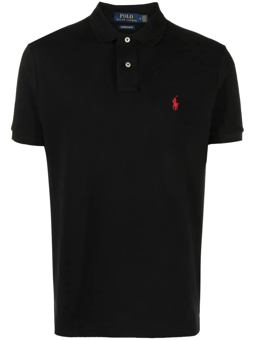 polo pony embroidered cotton polo shirt by ralph lauren - bottegalusso: premier destination for modern luxury menswear