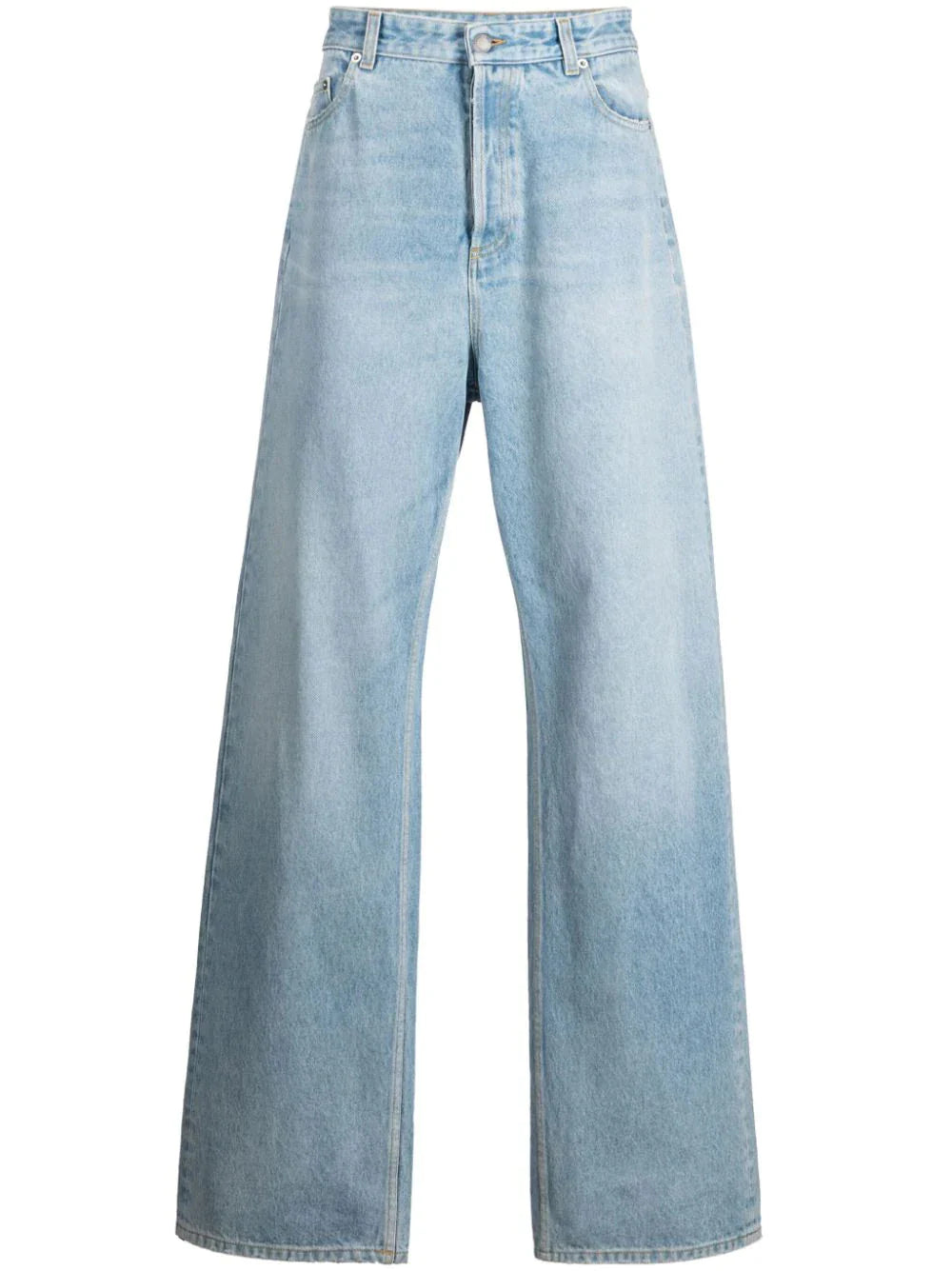 mid rise wide leg jeans by there was one - bottegalusso: premier destination for modern luxury menswear