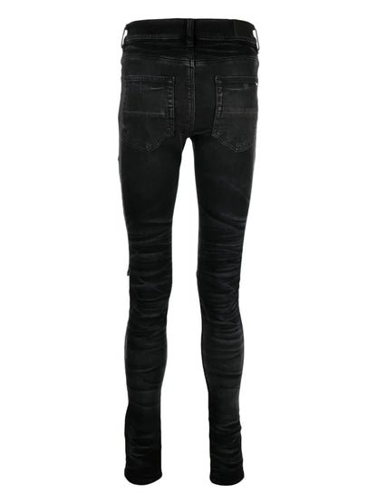 Ripped Detailing Skinny Jeans by Amiri - bottegalusso: Premier Destination for Modern Luxury Menswear