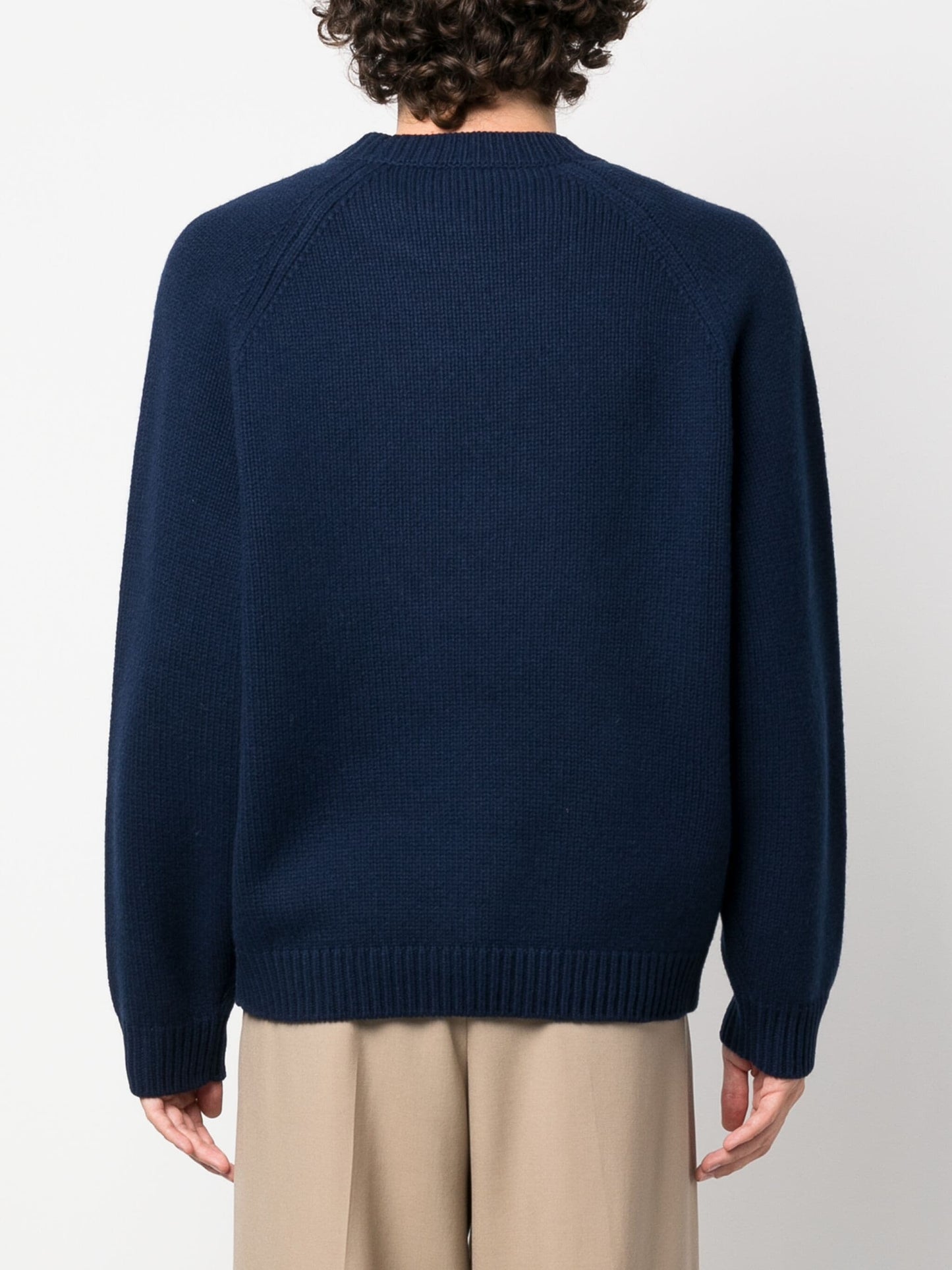 target logo embroidered jumper by kenzo - bottegalusso: premier destination for modern luxury menswear