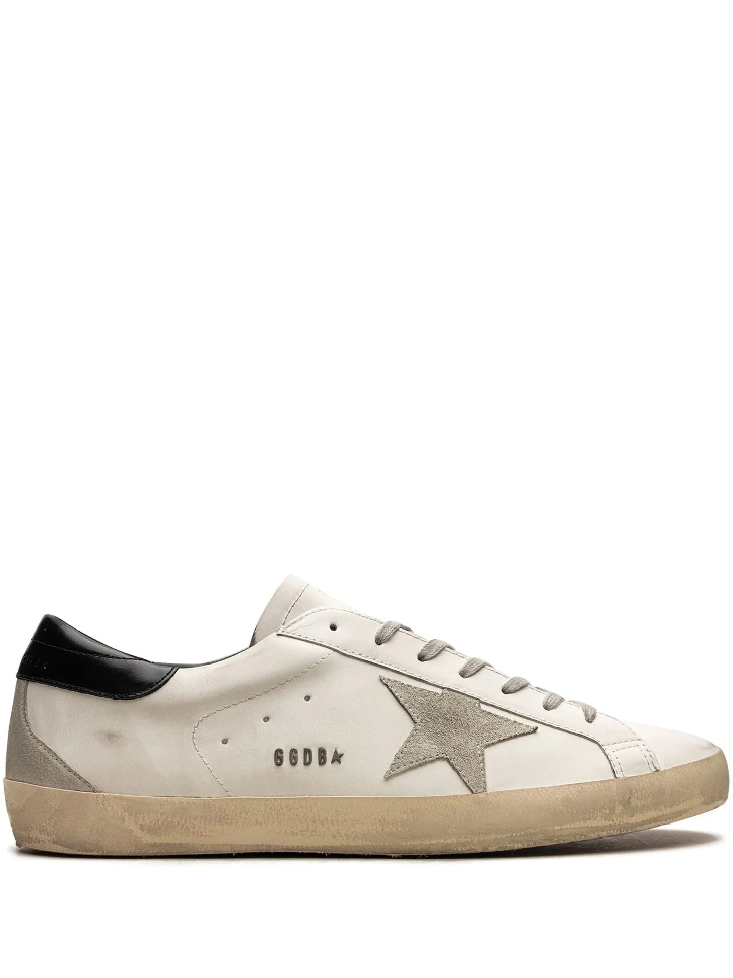 super-star classic "white/black" sneakers by golden goose - bottegalusso: premier destination for modern luxury menswear