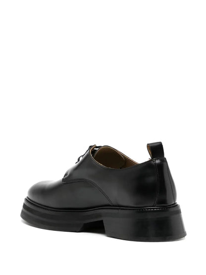 Officer Chunky Leather Derby Shoes by VINNY'S - bottegalusso: Premier Destination for Modern Luxury Menswear