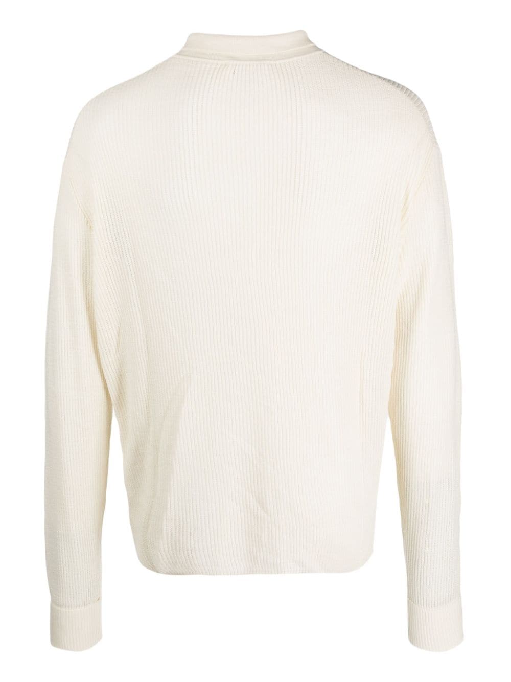 paul long sleeve polo shirt by soulland - bottegalusso: premier destination for modern luxury menswear