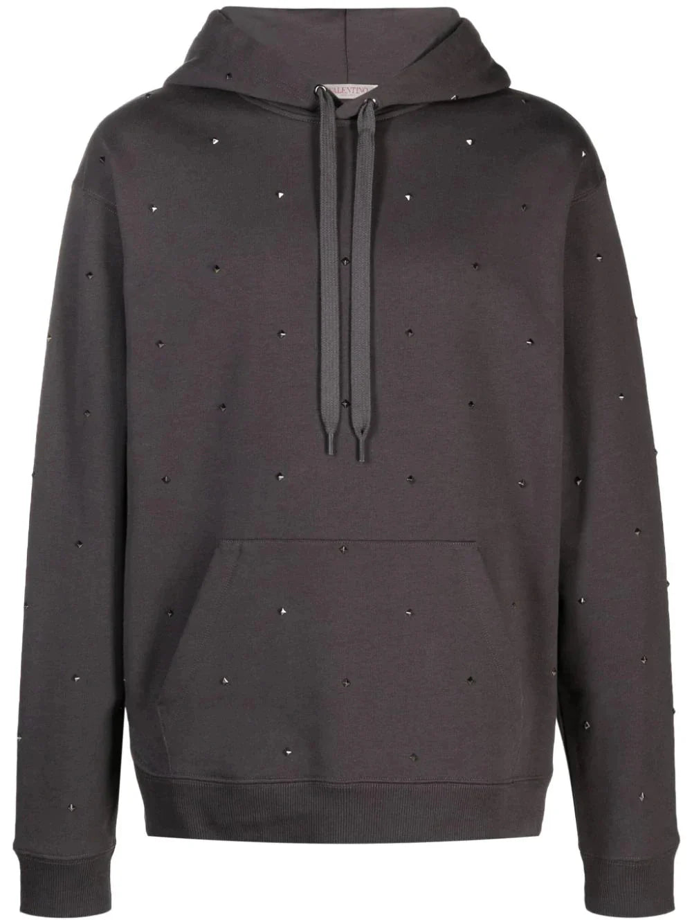 rockstud cotton hoodie by valentino garavani - bottegalusso: premier destination for modern luxury menswear