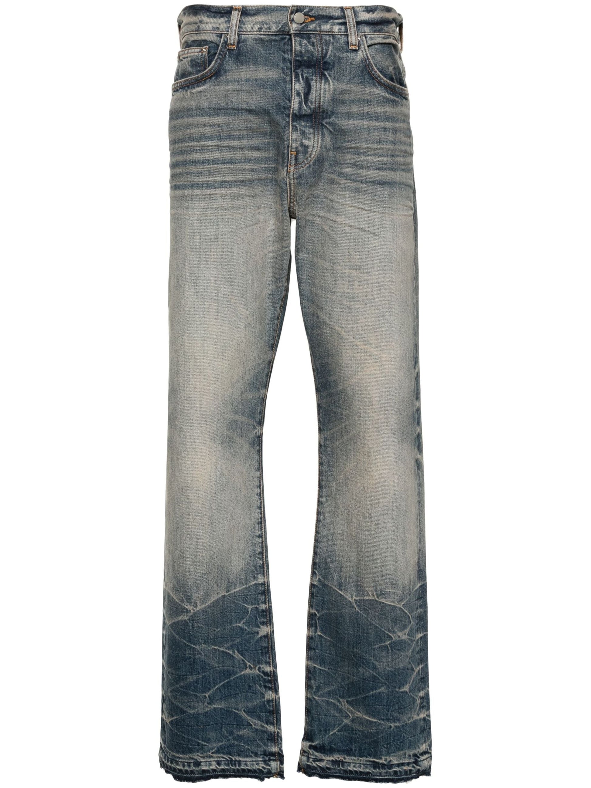 Release Hem Straight Leg Jeans by Amiri - bottegalusso: Premier Destination for Modern Luxury Menswear