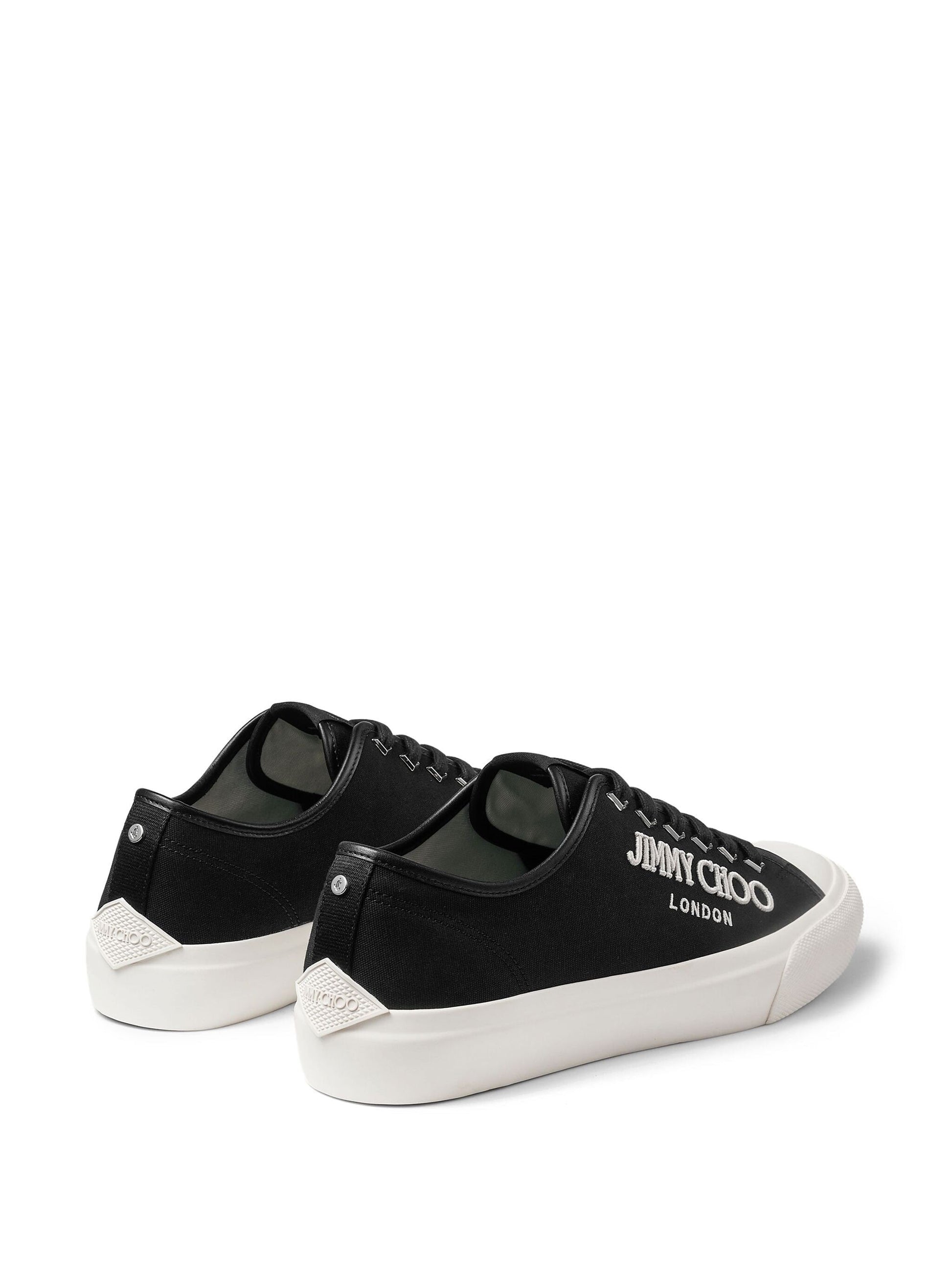 Palma M Logo Embroidered Sneakers by Jimmy Choo - bottegalusso: Premier Destination for Modern Luxury Menswear