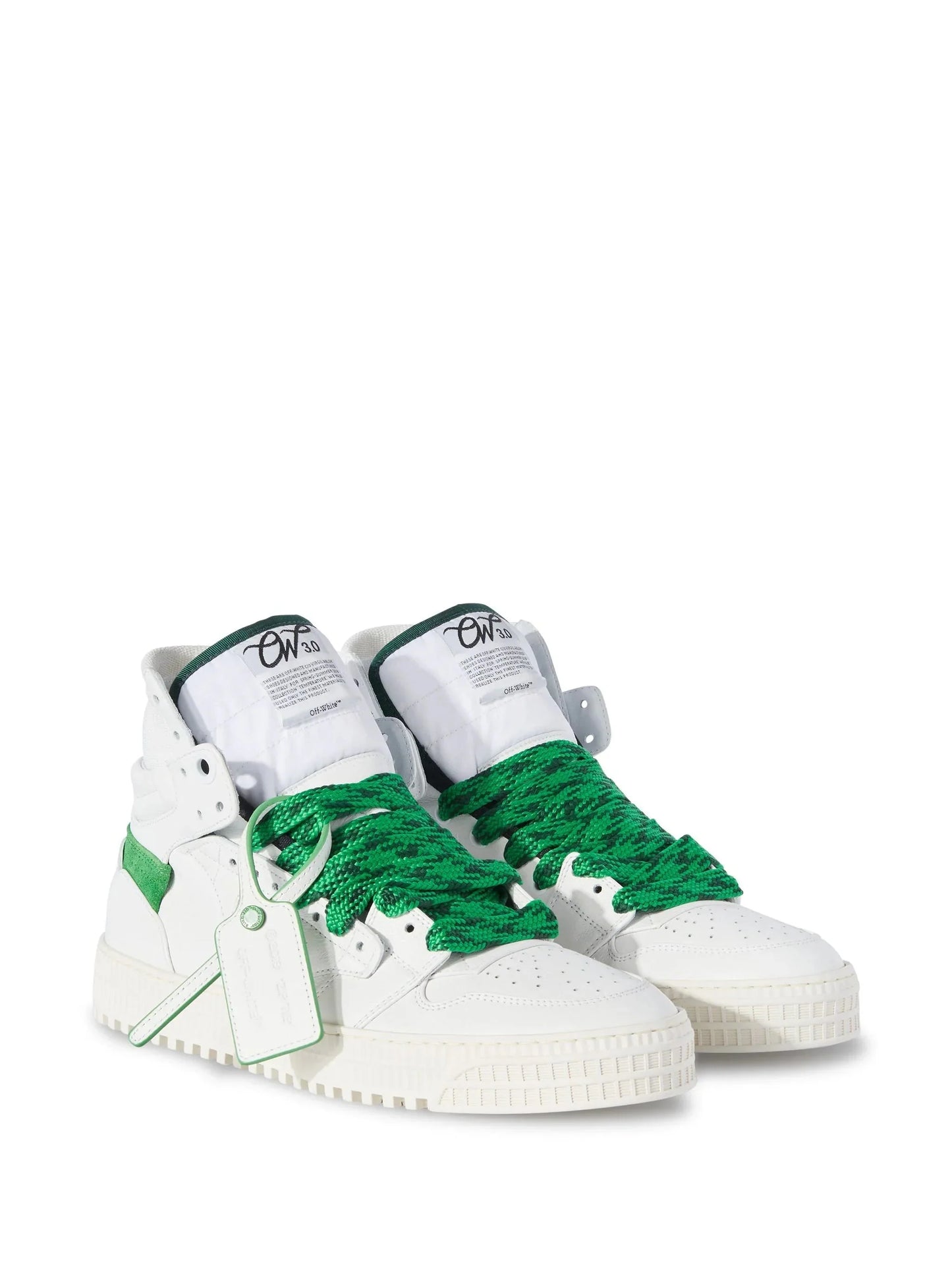 3.0 off court leather sneakers by off-white - bottegalusso: premier destination for modern luxury menswear