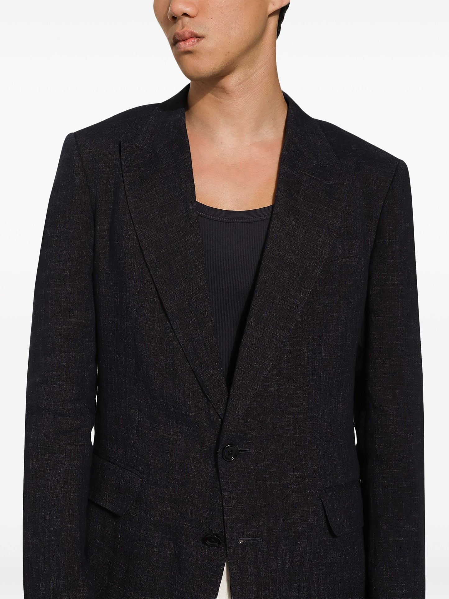 sicilia peak lapels blazer