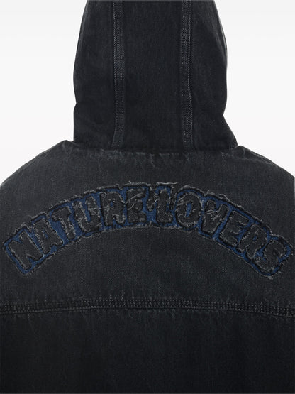 Natlover Hooded Denim Jacket