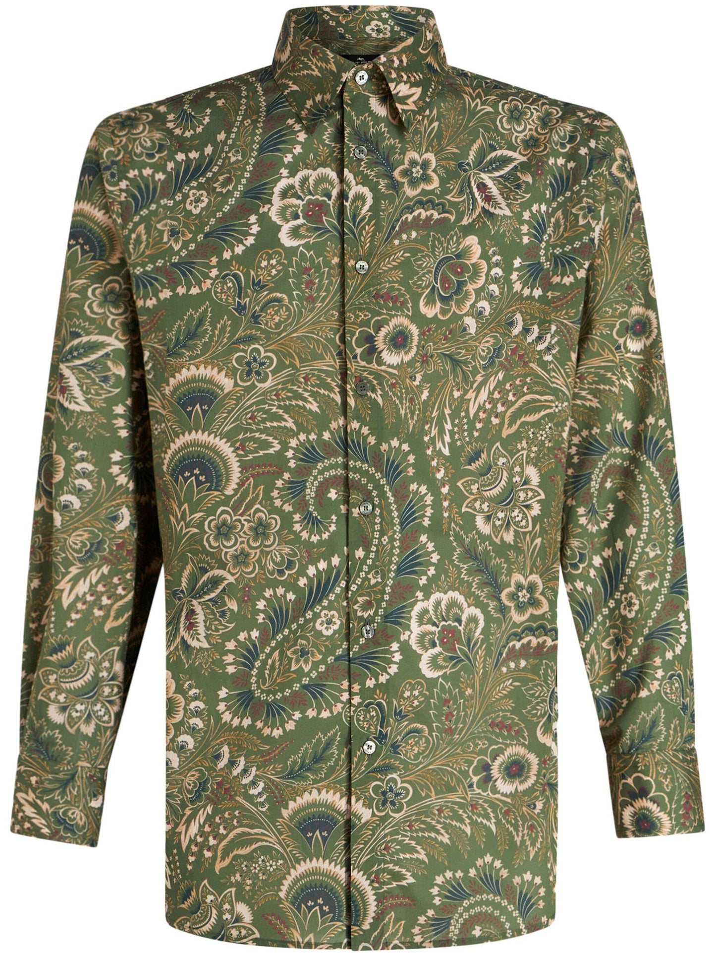 paisley print cotton shirt