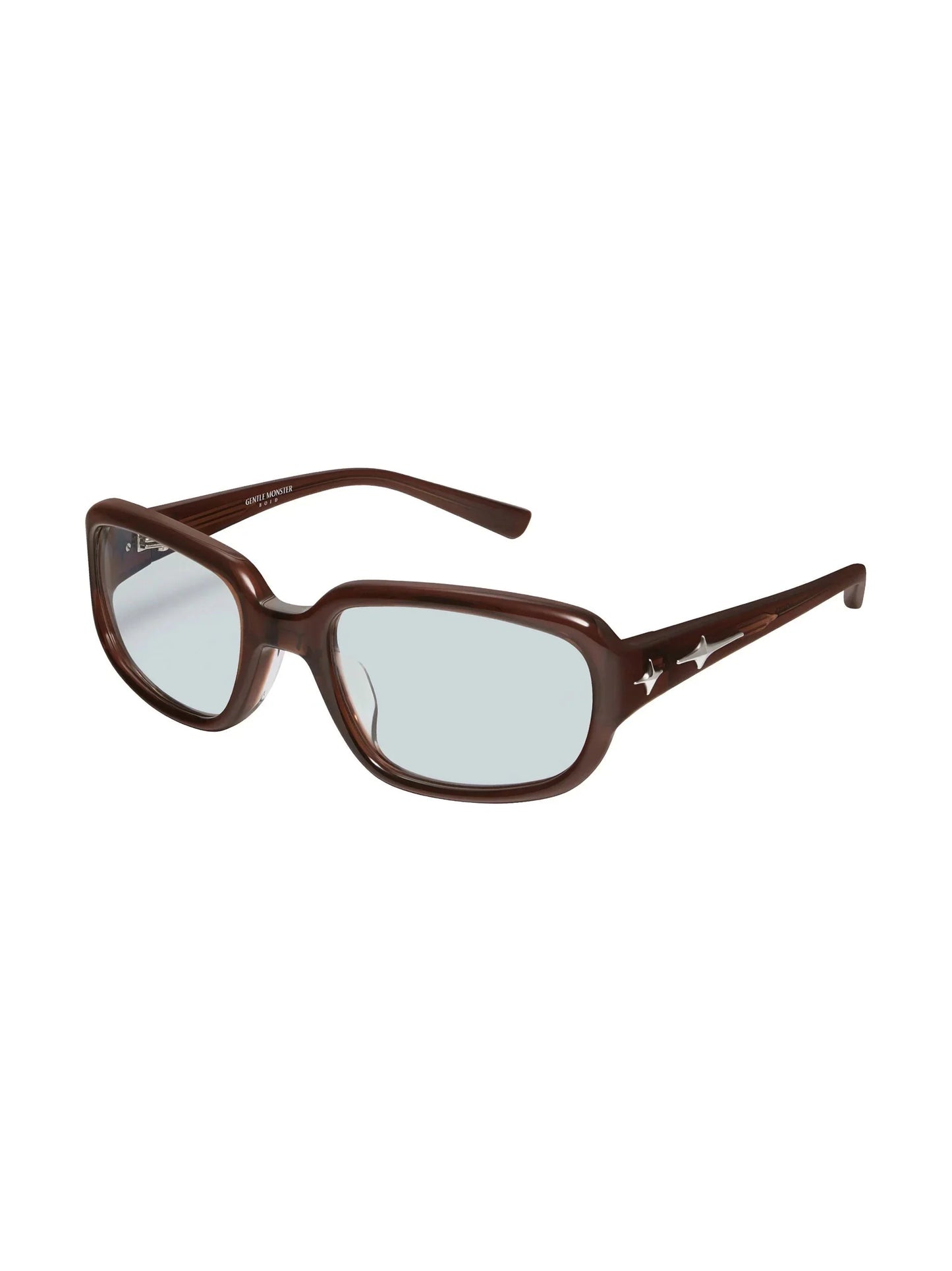 noizer brc13 square frame glasses by gentle monster - bottegalusso: premier destination for modern luxury menswear