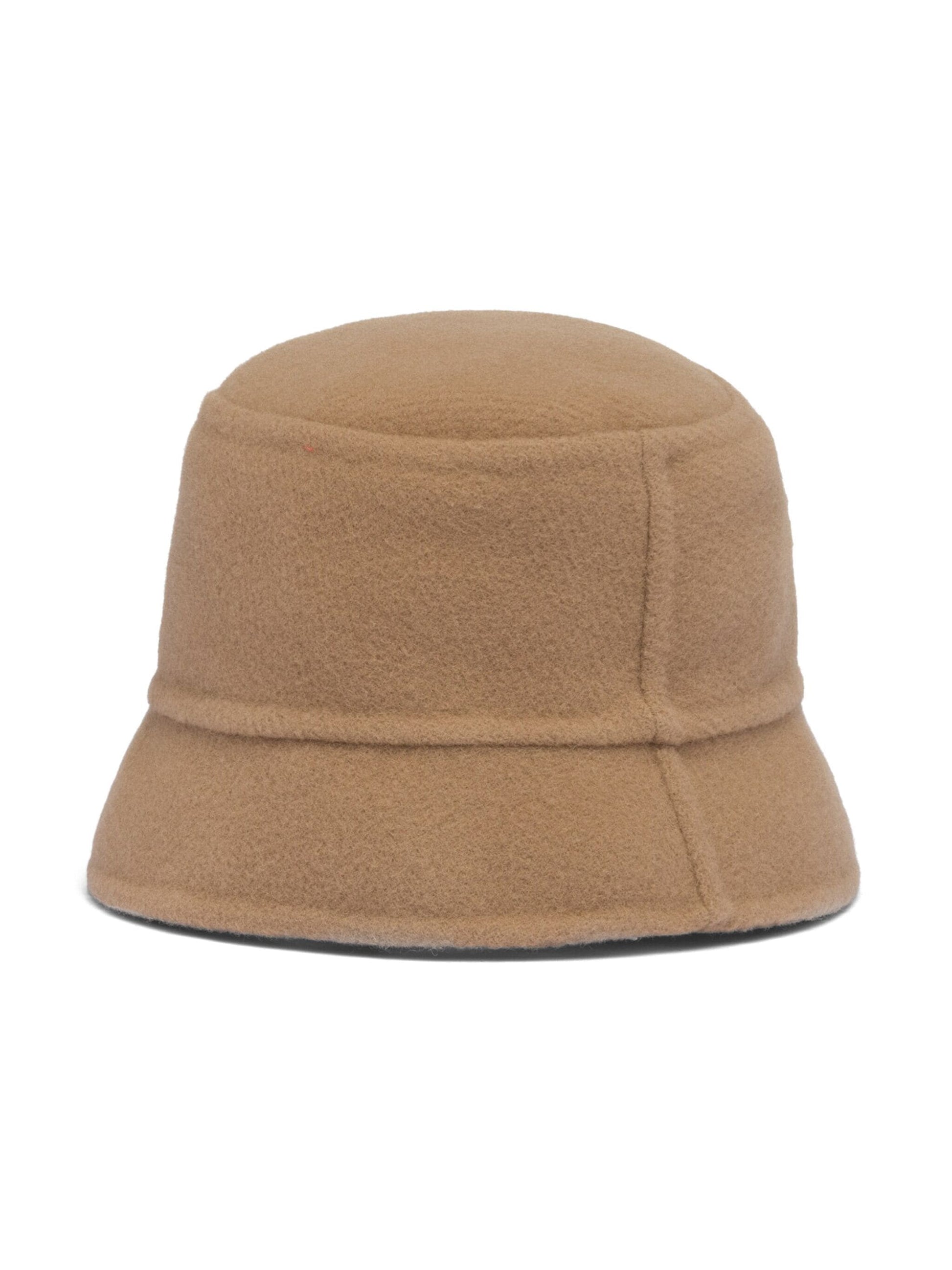 Triangle Logo Bucket Hat by Prada - bottegalusso: Premier Destination for Modern Luxury Menswear