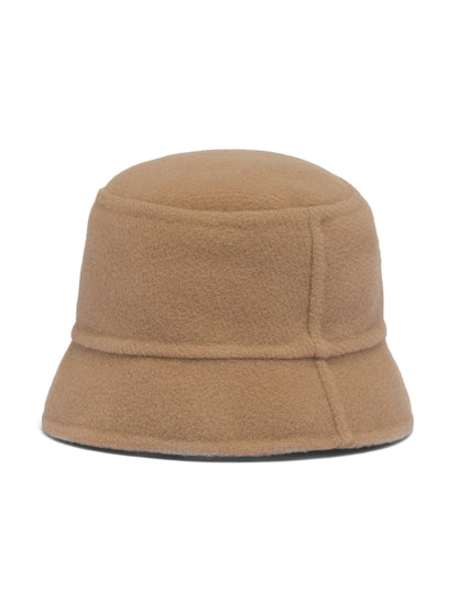 Triangle Logo Bucket Hat by Prada - bottegalusso: Premier Destination for Modern Luxury Menswear