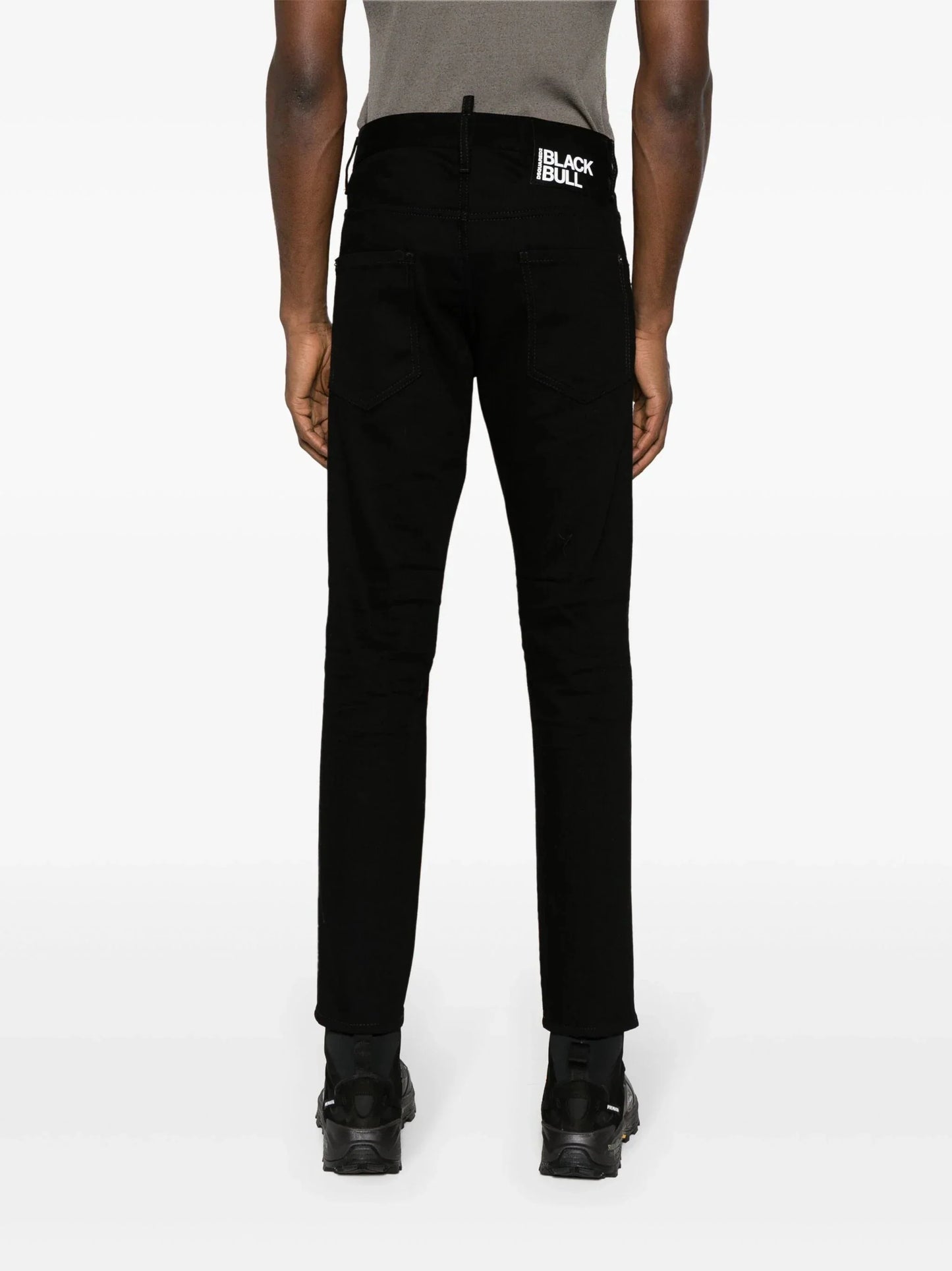 skater slim leg jeans by dsquared2 - bottegalusso: premier destination for modern luxury menswear