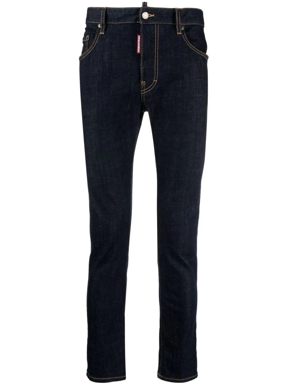 mid rise skinny jeans by dsquared2 - bottegalusso: premier destination for modern luxury menswear