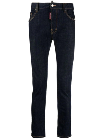 Mid Rise Skinny Jeans by Dsquared2 - bottegalusso: Premier Destination for Modern Luxury Menswear