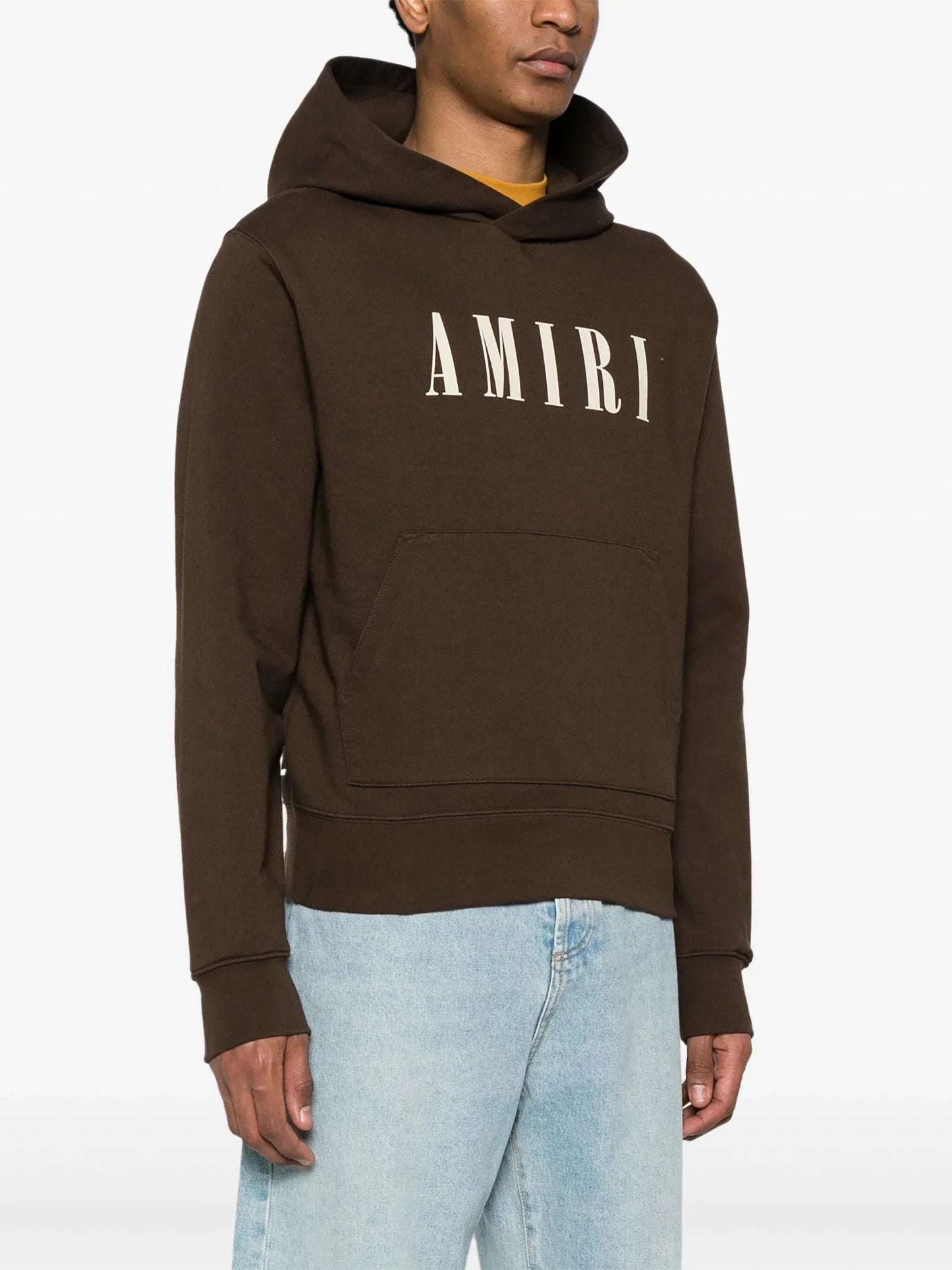 ma bar cotton hoodie by amiri - bottegalusso: premier destination for modern luxury menswear