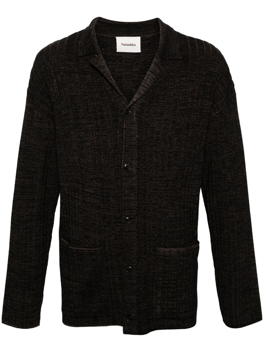 Torben Ribbed Knit Cardigan by Nanushka - bottegalusso: Premier Destination for Modern Luxury Menswear