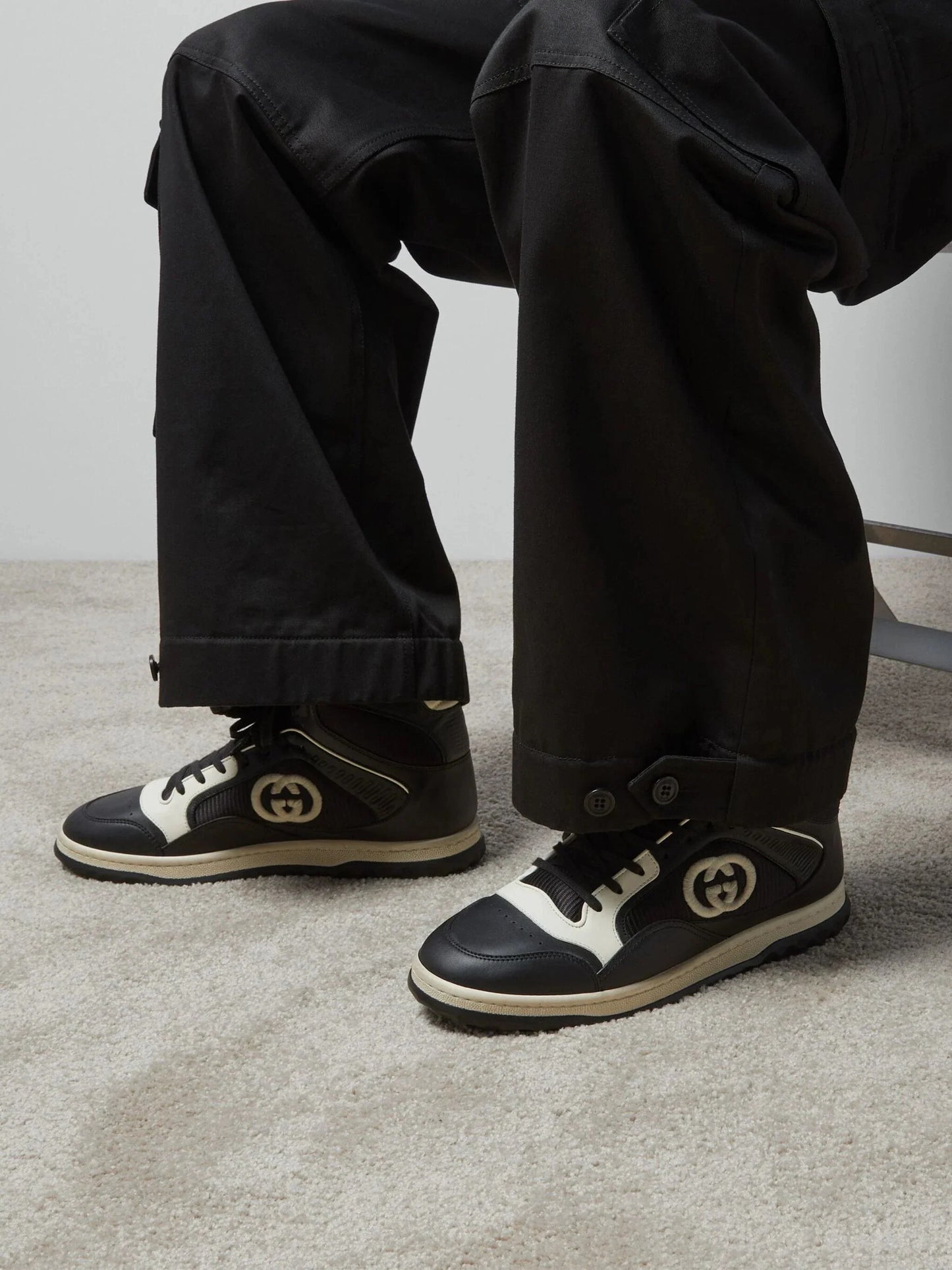 mac80 high top sneakers by gucci - bottegalusso: premier destination for modern luxury menswear