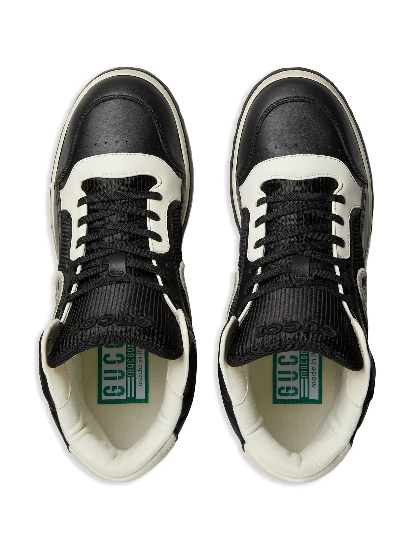 mac80 high top sneakers by gucci - bottegalusso: premier destination for modern luxury menswear