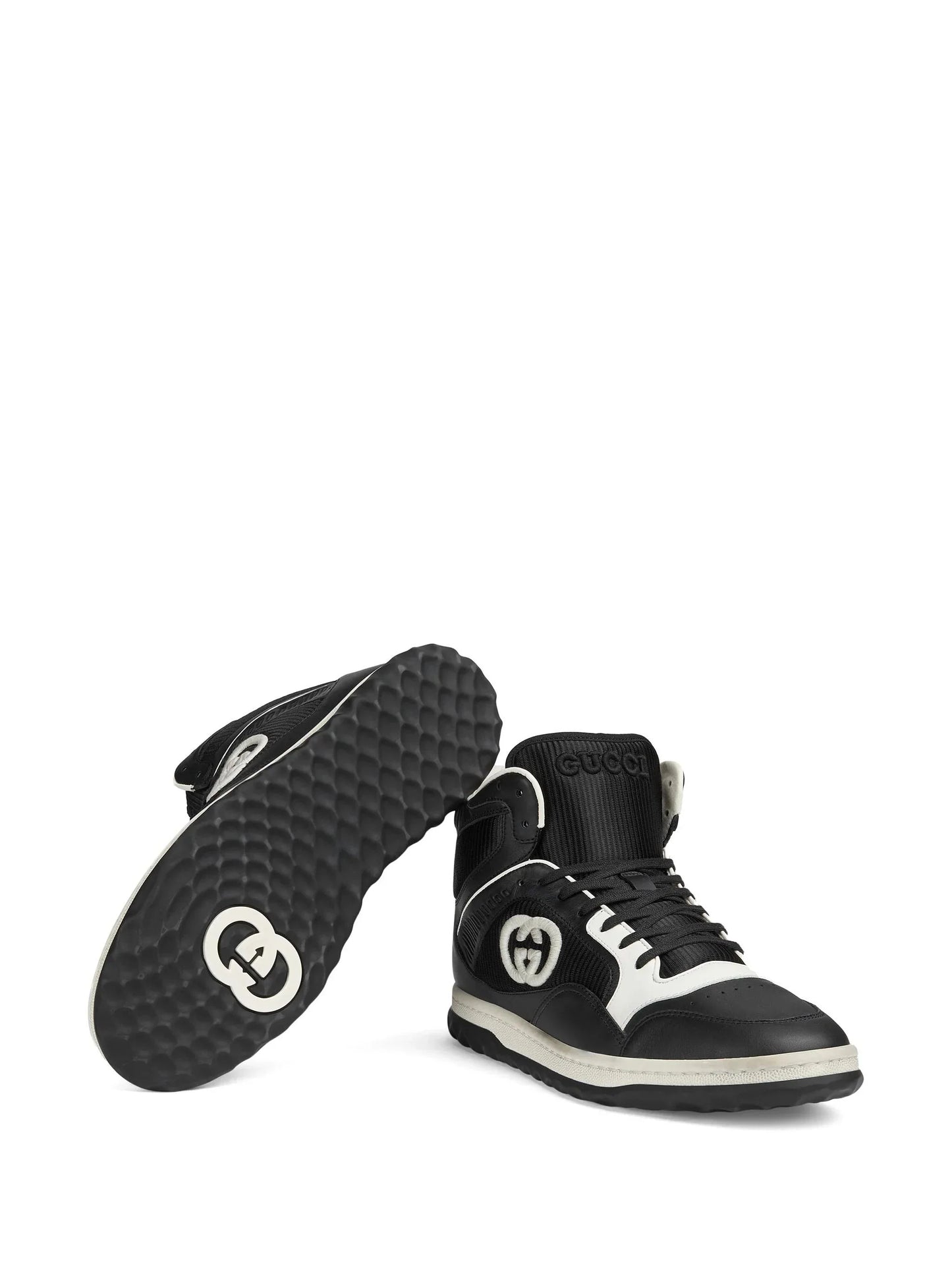 mac80 high top sneakers by gucci - bottegalusso: premier destination for modern luxury menswear