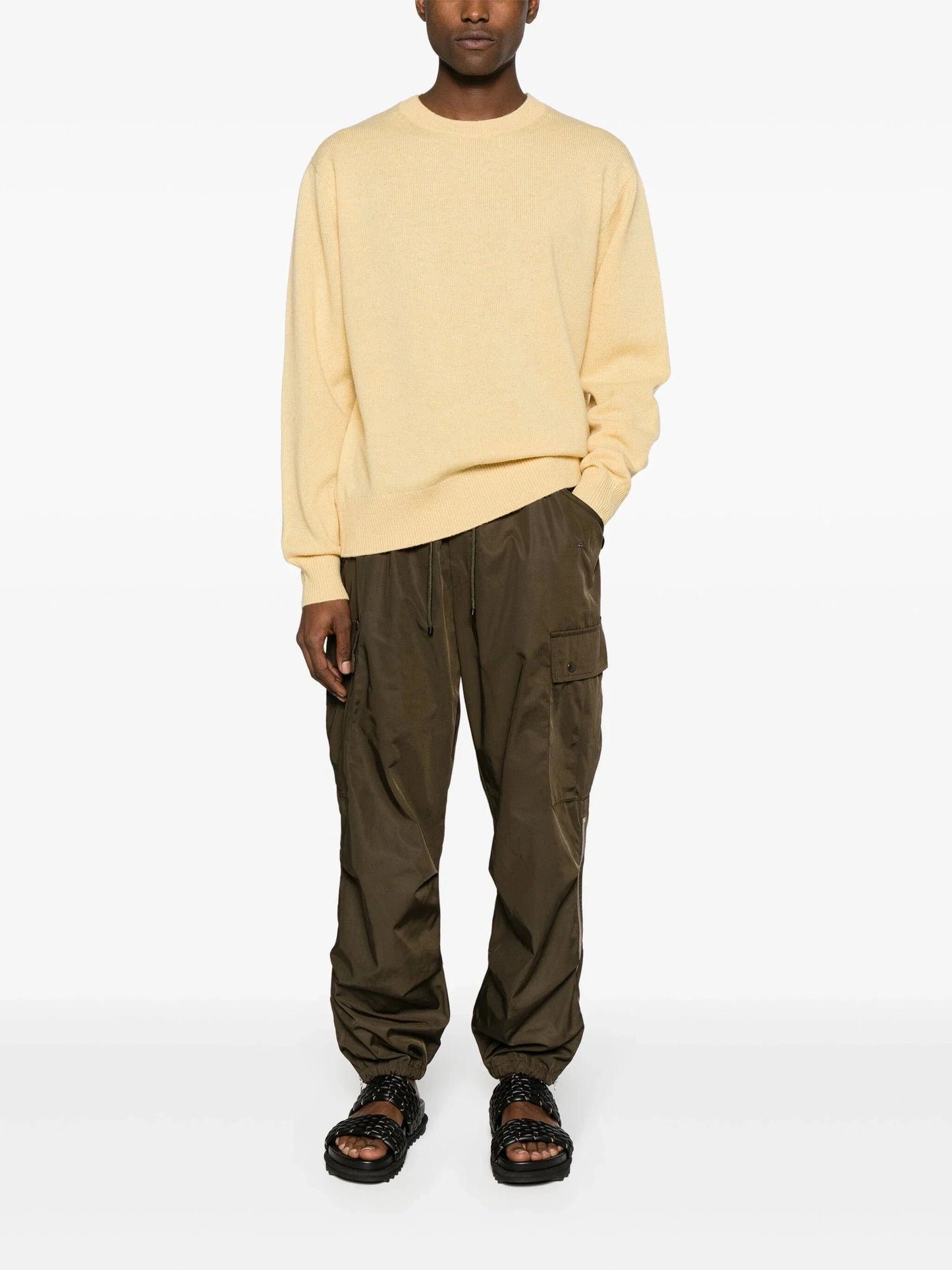 merino wool jumper by dries van noten - bottegalusso: premier destination for modern luxury menswear