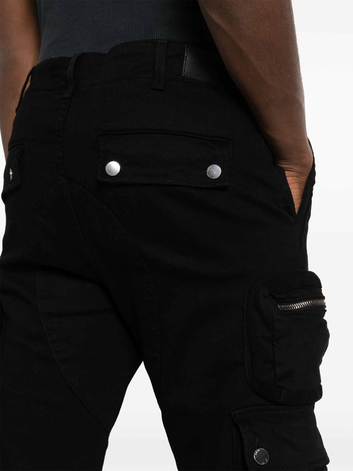 tactical cargo jeans by amiri - bottegalusso: premier destination for modern luxury menswear