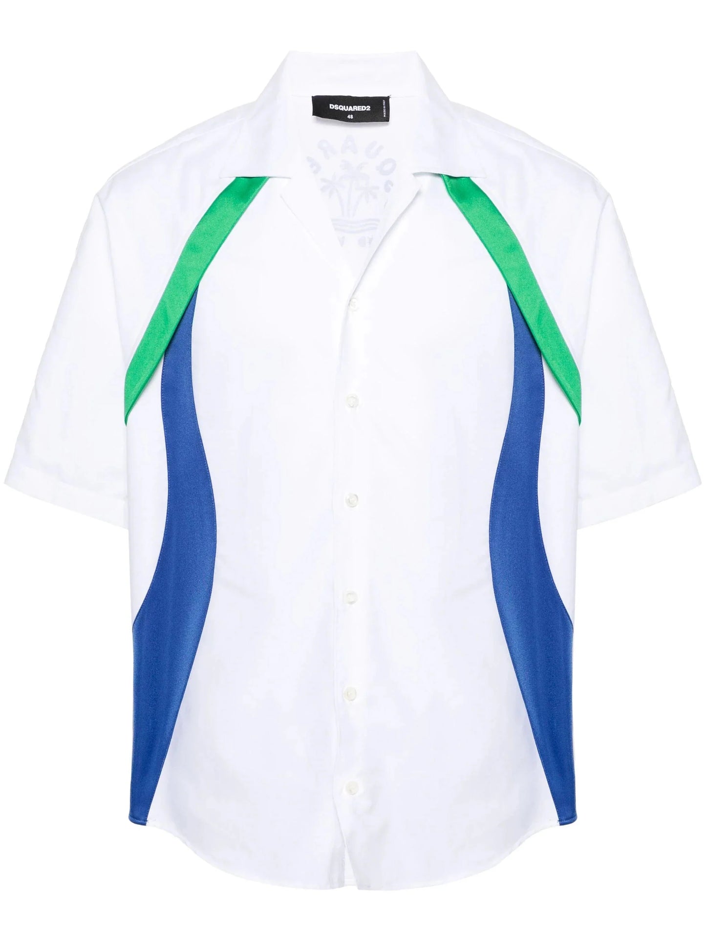 sporty waves cotton shirt