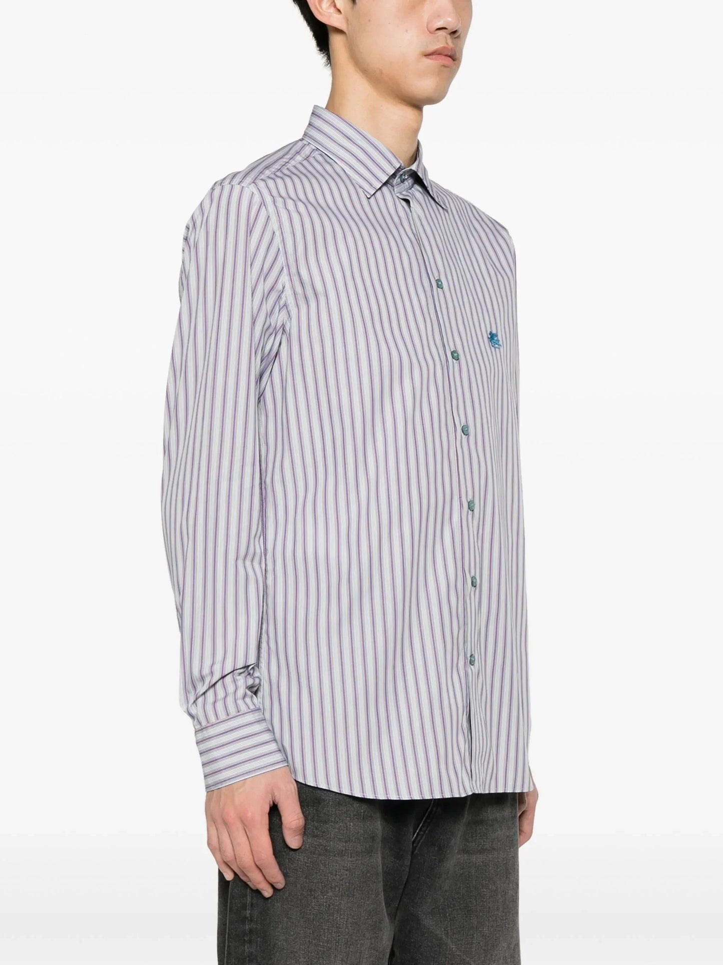 striped cotton shirt