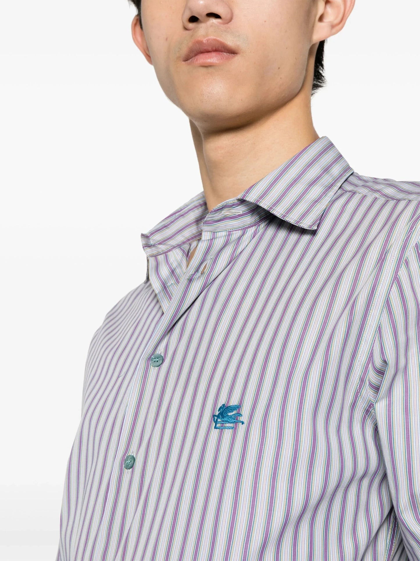 striped cotton shirt