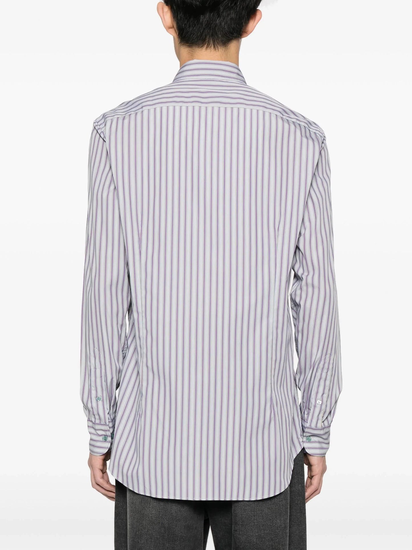 striped cotton shirt