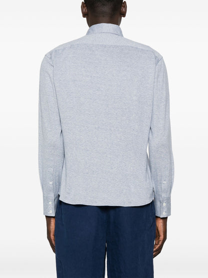 Mélange Ribbed Shirt